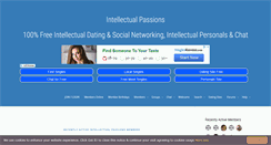 Desktop Screenshot of intellectualpassions.com